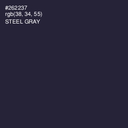 #262237 - Steel Gray Color Image